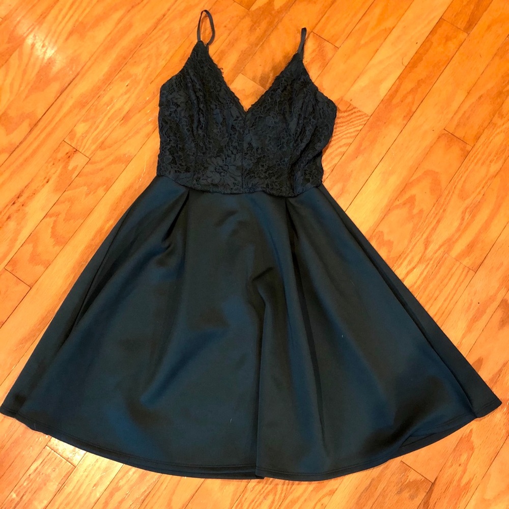 Green Party Dress